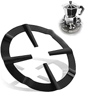 ANKROYU Wok Ring for Gas Stove, Stove Burners, Stainless Iron Gas Ring Reducer, Black Moka Coffee...