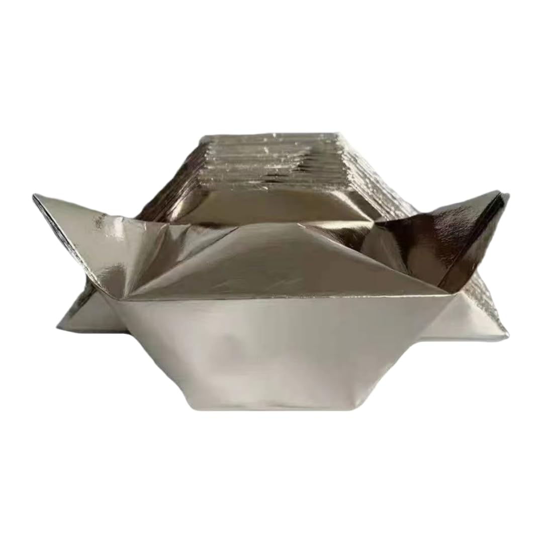 Lingotti di carta d'oro Ancestor , Carta Yuan Bao Joss semilavorata in lamina d'oro e argento da 1000 pezzi, multicolor, dimensioni multiple(Colorful,11 x 9.8 inch(28 x 25 cm))