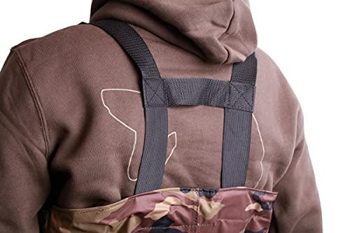 Ultimate Camo Waadpak - Maat 44 - Waterdicht Nylon pak met PVC laarzen - Camouflage Print - Image 7