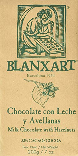 Blanxart Tableta de Chocolate con Leche y Avellanas - 33% Cacao 1 Unidad 200 g Cover