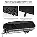 Heavy Duty 900D Pontoon Boat Cover, 20'2''-22' Marine Grade Waterproof Cover with Adjustable Windproof Tightening Strap & Anti-UV for SunTracker Party Barge/SPORTFISH/Fishin Barge