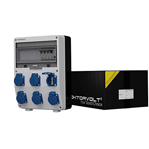 Doktorvolt 0601 TD-S/FI - Distribuidor de corriente (6 x 230 V)