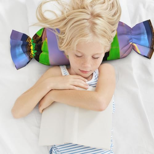 Almohada de espuma viscoelástica negra tamaño único miniatura 6
