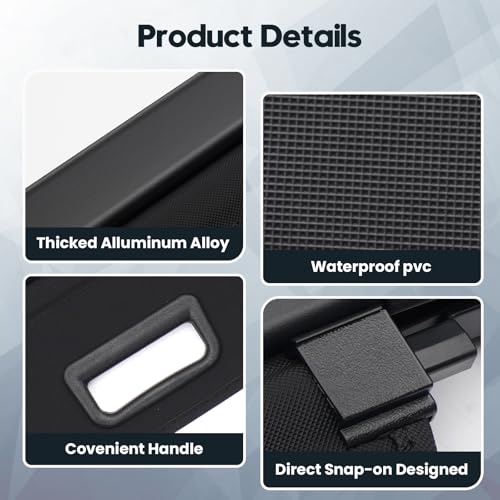 Image of Powerty Cargo Cover for Tesla Model Y Juniper 2025 2026(Just for 5-Seaters), Trunk Cover Retractable Privacy Screen Trunk Shade for Model Y Juniper Accessories