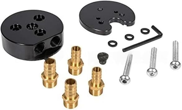 Replacement Fuel Tank Sump Kit Dual Port Integrated Return for FASS 150GPH 200GPH and 150 200 Fuel Pumps