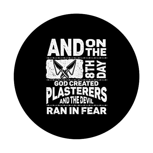 Plasterer PopSockets Swappable PopGrip, Black - Image 3