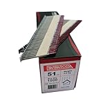 Barbarossa 1st Fix (51mm - 90mm) Galvanised collated framing Nails for Cordless nailers (51mm Bright)
