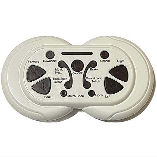 GIOCATTOLO DA CAVALCARE FP-TECH - RICAMBI Motore CENTRALINA Auto ELETTRICA per Bambini Macchina Jeep FP- FP-6188 (7. Telecomando)