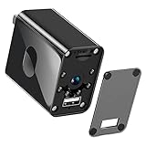 Full HD Hidden Camera,Tenslecool 1080P Spy Camera Hidden Camera, 150° Wide Angle Nanny Cam Spy Cam, Motion Detection Spy Camera Charger, Night Vision No WiFi Security Camera for Home/Hotel/Office