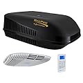 RecPro RV Air Conditioner 13.5K Ducted or Non-Ducted | Quiet AC | 110-120V | Cooling Only | Easy Install | All-in-One Unit | For Camper, Fifth Wheel, Food Trucks, (Non-Ducted, Black)