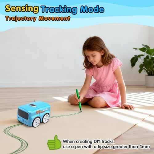 TINY WOODS Magic Mini RC Bus, Blue Blue RC bus - Image 7