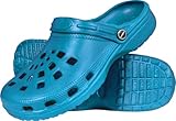 REIS BCDOTS_JN_44 - Zuecos y pantuflas 44 EU, Azul claro