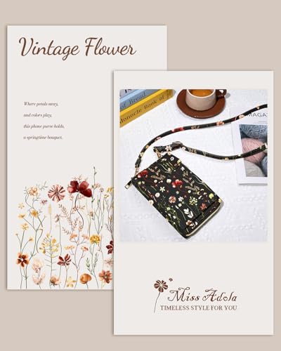 Cute Crossbody Purse Cell Phone Bags for Women - Leather Cellphone Wallet Purse with Handle Rope and Adjustable Shoulder Rope2