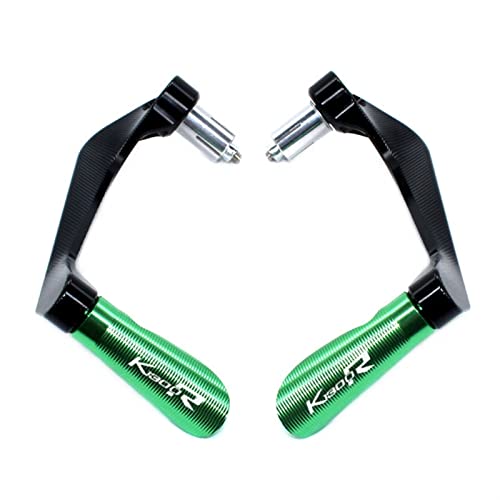 Handschutzteil Für BMW K1300R K1300 R 2009-2016 2015 2014 Motorrad 7/8 "22mm CNC Lenkergriffe Schutz Bremskupplungshebel Schutzschutz(Green)