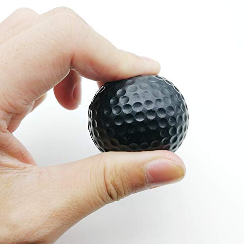 Bcqli Practice Golf Balls, Foam, Soft For Indoor Or Outdoor Training,12 Count Black #TOP1