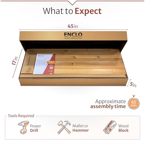 42in H x 38in W (2 Panels) No Dig Enclo Richmond Cedar Wood Privacy Screen, Ideal Outdoor Privacy Wall, Pool Equipment Enclosure, Trash Can Enclosures, Air Conditioner Fence, EC18008 by Enclo Privacy Screens - Image 5