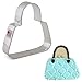 Purse / Handbag Cookie Fondant Cake Cutter - 4 Inches - Ann Clark - US Tin Plated Steel