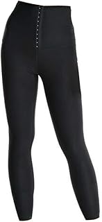 Newmind Calça legging feminina para sauna, treino, academia, casa, academia, ginástica, ginástica, quente, modelador corporal, ioga, shorts esportivos de verão - calça G