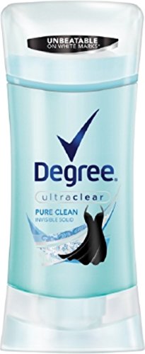 Degree Women Ultra Clear Anti-Perspirant & Deodorant, Pure Clean 2.6 oz (Pack of 11)