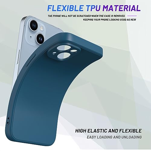 Image of for iPhone 14 Plus Case Dark Blue, Scratch Resistant with Soft Touch, Slim Thin Phone Cover for iPhone 14 Plus 6.7 inch