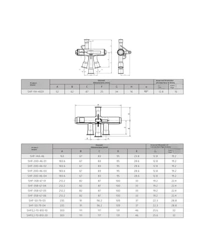 Vanne quatre voies SHF-35A-67 inverseur de cycle climatisation
