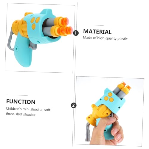 ibasenice 16 Peças brinquedo de pistola de macia jogo de tiro brinquedo brinquedos educativos brinqu