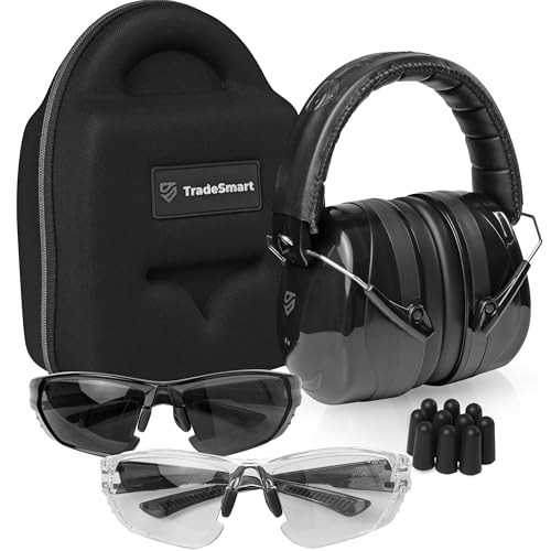 TradeSmart All-in-One Shooting Ear Protection - Comfort+ NRR...