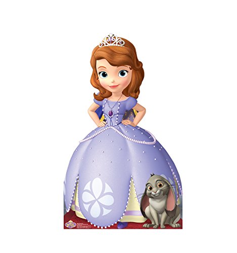 Cardboard People Sofia The First Life Size Cardboard Cutout Standup - Disney Junior's Sofia The First