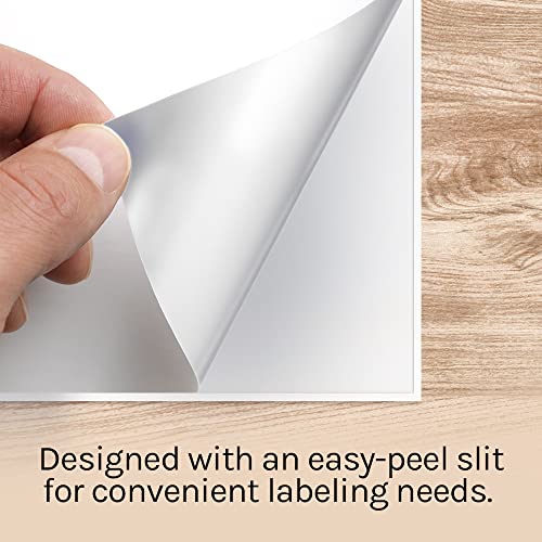 Image of Premium Label Supply White Shipping Labels 8.5 inch x 11 inch Laser /Inkjet Compatible 2000 Sheets - Letter Size