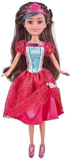 Sparkle Girlz Deluxe - Muñeca de princesa, color rojo