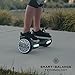 VOYAGER Hover Snap Electric Scooter - Self-Balancing Hoverboard withInterchangeable Wheel Caps, 6.7