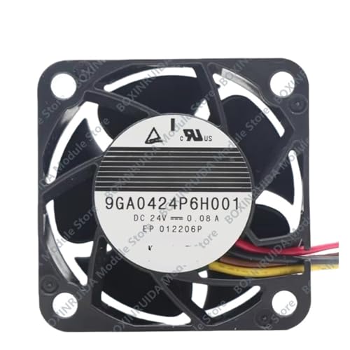 Ventilateur axial de refroidissement silencieux 9GA0424P6H001 DC24V basse conso