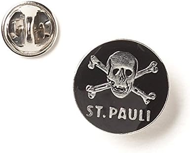 St Pauli ザンクトパウリ オフィシャル ピンバッジ スカルロゴ 1 サッカー サポーター グッズ 並行輸入品 Faz Co