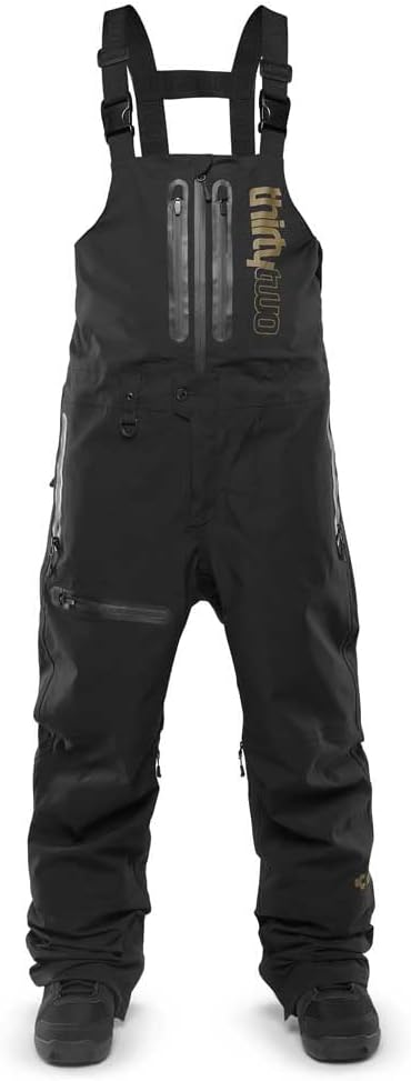 ThirtyTwo Mens TM-3 Snow Sport Bib - Black | Large (2024/2025)