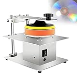 Disc Poliermaschine, 200W Halbautomatisches Gerät zur Kratzreparatur, Datenrettung und Schleifen von DVDs und VCDs