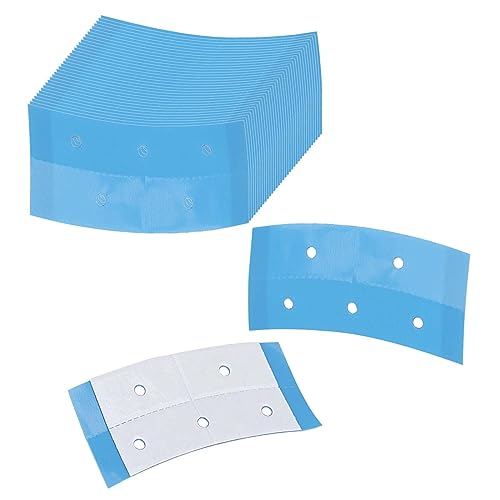 Cinta adhesiva para pelucas Sharplace de doble cara invisible en forma de C con 36 tiras