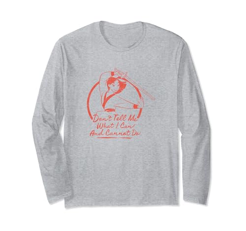 T-shirt Mulan Disney à manches longues idéal pour vos sorties décontractées