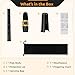 Beginner’S 8-Hole C Key Mini Saxophone Kit With Mouthpiece, Carrying Case, And Fingering Chart