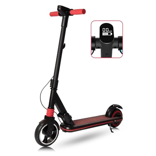 E-RIDES Elektroroller Kinder ab 6-12 Jahren, Elektroroller mit LED-Anzeige,...