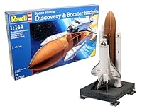 Revell Modellbausatz Space Shuttle Discovery & Booster Rockets I Modellbausatz Weltall Rakete für Jungen, Mädchen & Erwachsene und Kinder I NASA Space Shuttle im 1:144 selberzusammenbauen