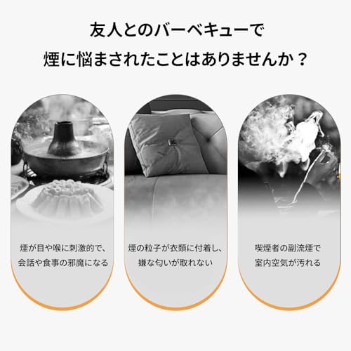 MIR 卓上レンジフード ブラックゴールドサムネイル2