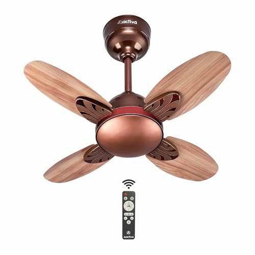 Activa Premium Series Lotus 600 Mm Noiseless 850 Rpm High Speed Bldc Motor (28 Watts) With Remote Control Wood Ceiling Fan Wooden Finish Come With 5 Years Warranty (Rosewood) 5 stars (B0CRDJLNWX) Amazon Price History, Amazon Price Tracker