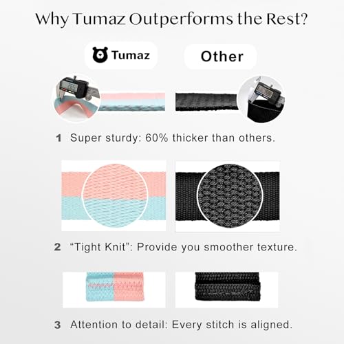 image for Tumaz Yoga Mat Strap [MAT NOT Included] (2 Sizes) with Extra Thick & C