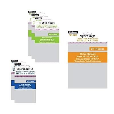 card sleeves sale Luthier Compatible Card Sleeve Bundle (8801 x 2, 8807 x 1, 8839 x 1) main image 1