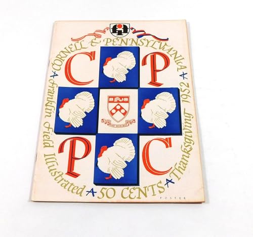 1952 Pennsylvania vs Cornell College Football Program 11-27-52 - College Programs