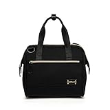 COLORLAND Zera Fashion - Bolso de hombro multifuncional para enfriador (nailon, color negro
