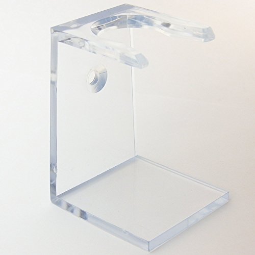 Support de rasage Premier Rasage transparent pour faire sécher votre blaireau