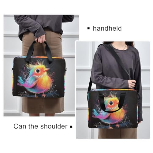 Bolso para portátil 15.6 pulg con correa y asa negro miniatura 2