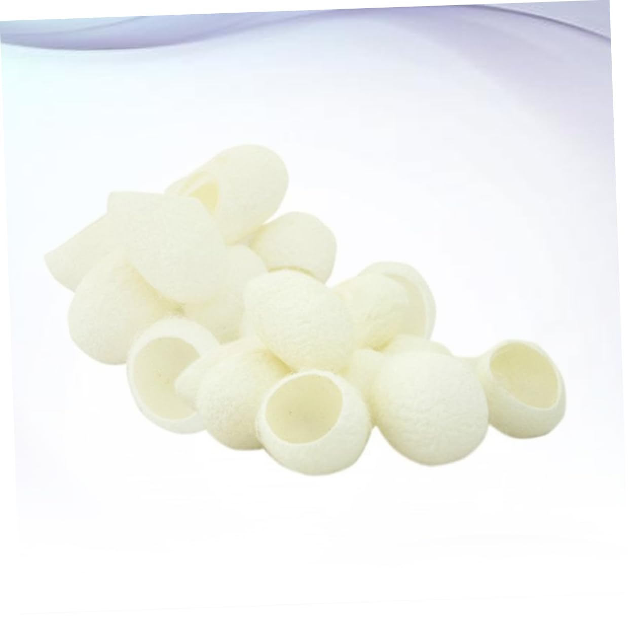 MAGICLULU 3 Sets Gesichtspeeling-werkzeug Aus Natürlicher Seide Für Die Hautpflege Zur Entfernung Von Mitessern 200 Stück * 3