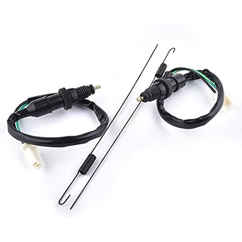 2 Wires Brake Switch Universal Brake Lamp Light Switch Rear Foot Replacement for ATV Dirt Bike Moped Cover